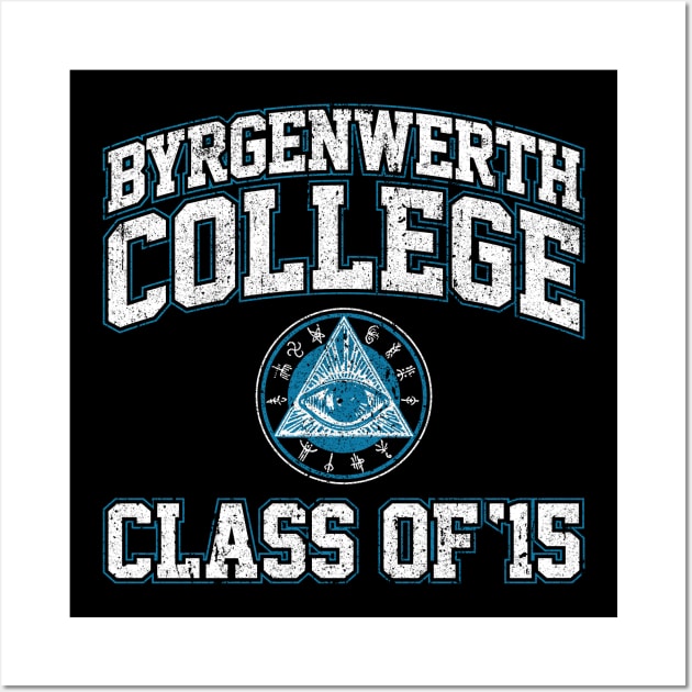 Byrgenwerth College Class of 15 Wall Art by huckblade